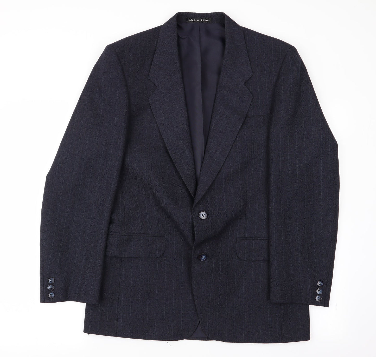 Mens UK Size 38 greenwoods Regular Blue Suit Jacket