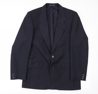 Mens UK Size 38 greenwoods Regular Blue Suit Jacket