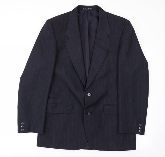 Mens UK Size 38 greenwoods Regular Blue Suit Jacket