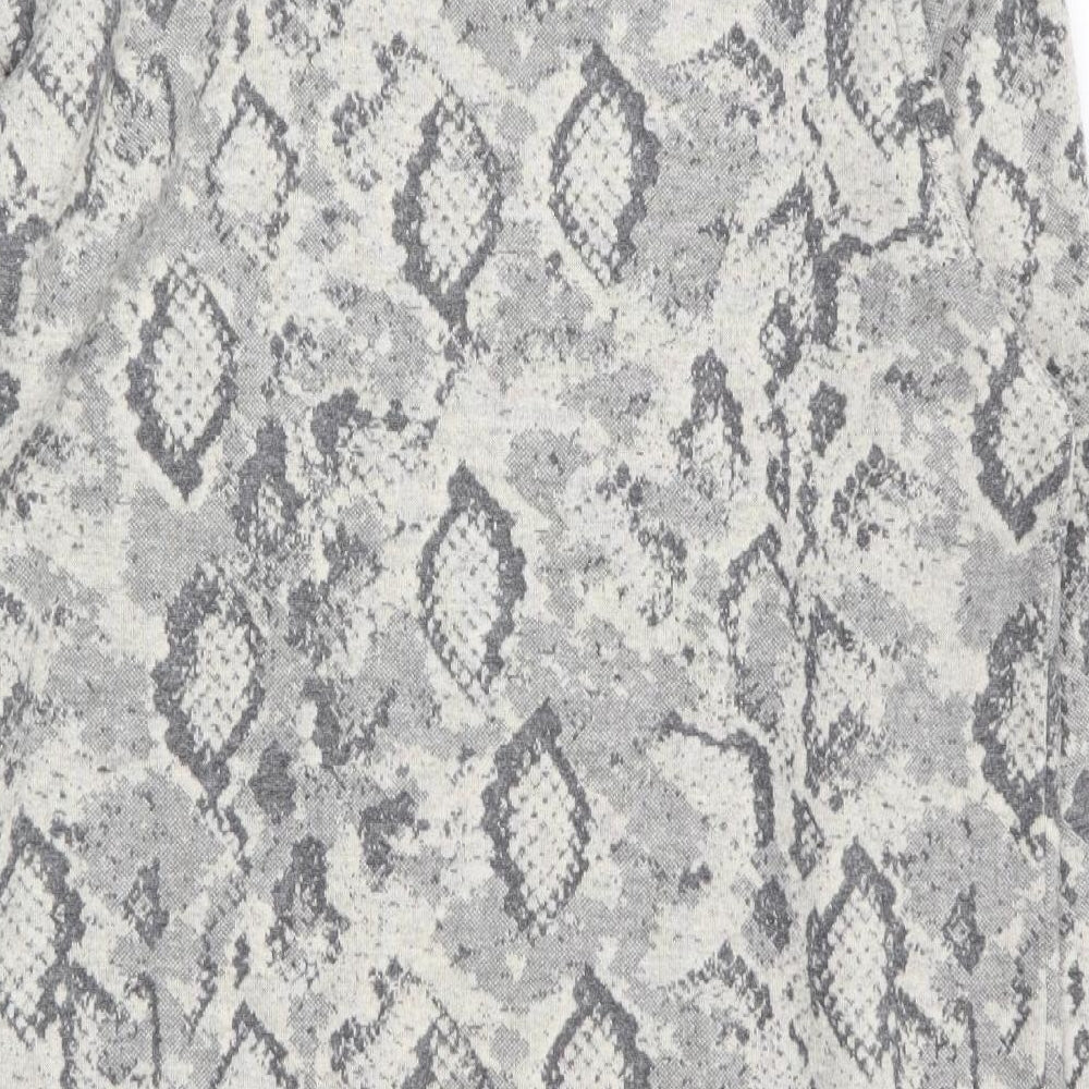 F&F Womens Multicoloured Geometric  Pullover Jumper Size 14