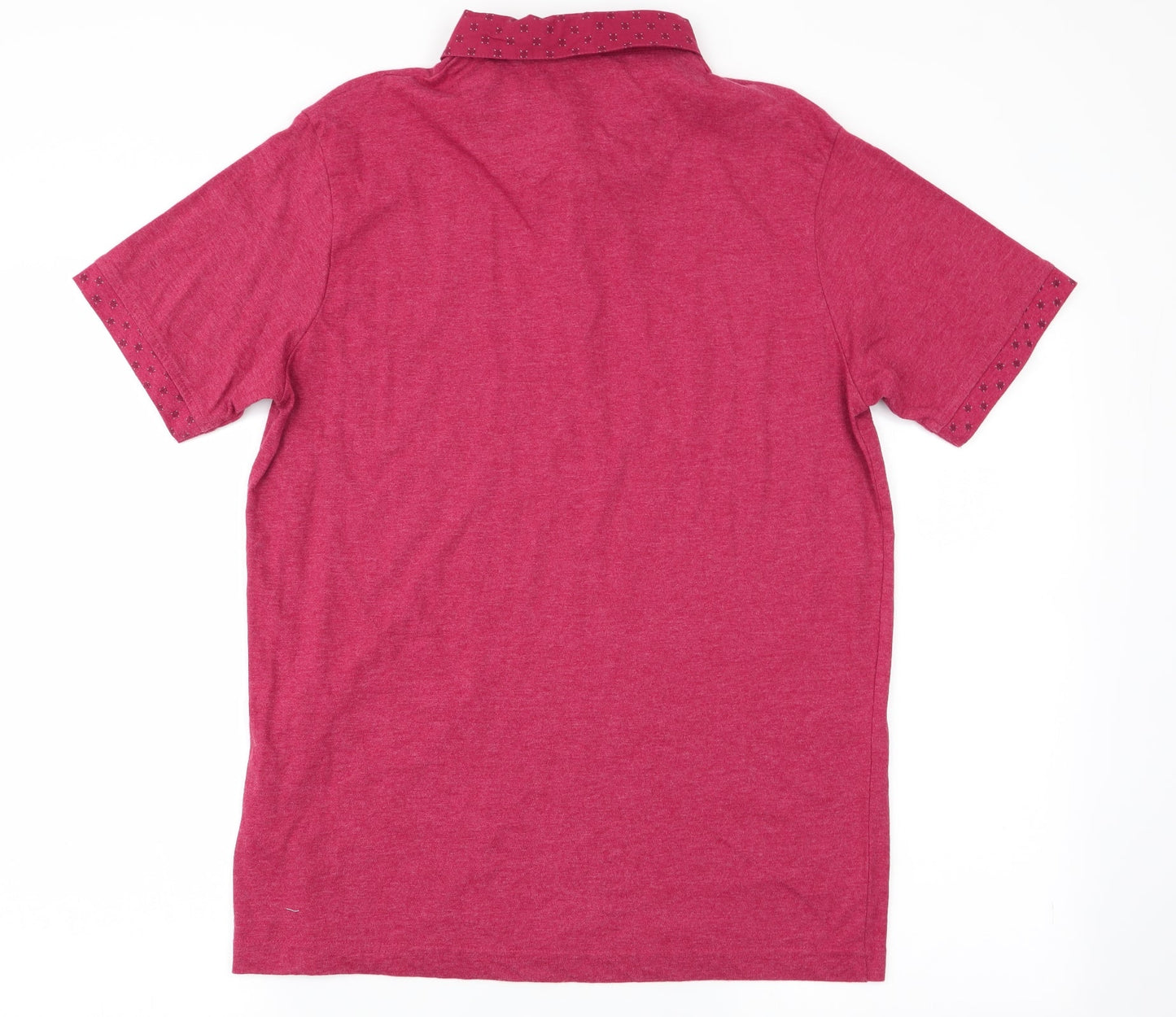 TU Mens Red    Polo Size M