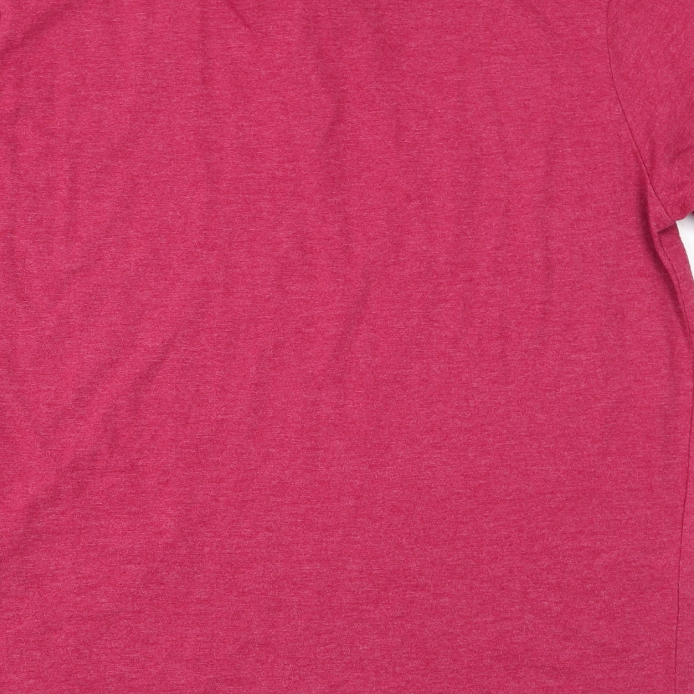 TU Mens Red    Polo Size M