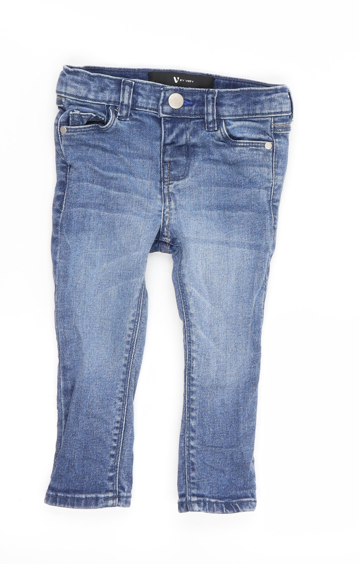 by very Girls Blue   Cargo Jeans Size 12 Months  - size 12-18m