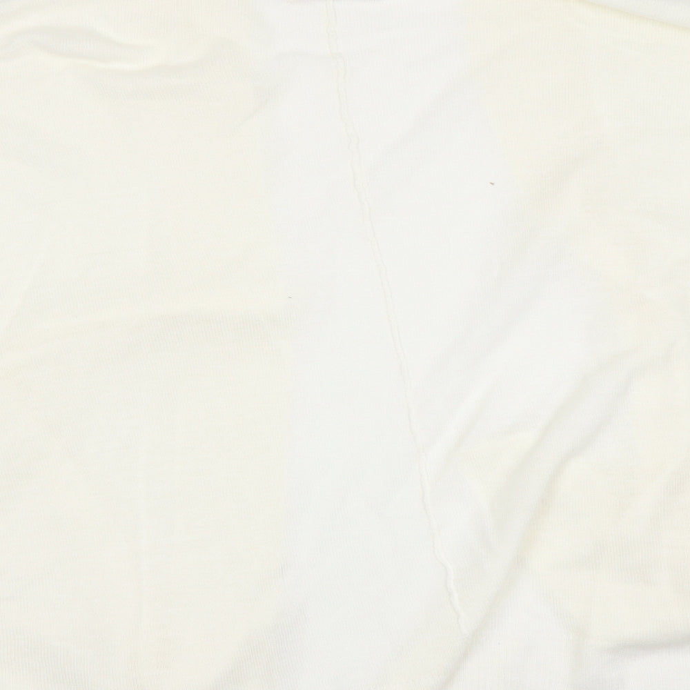 F&F Womens White   Cardigan Jumper Size 10