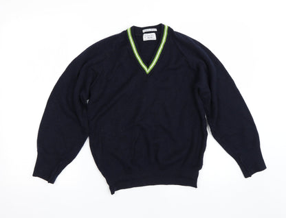 Charles Kirk Girls Blue   Pullover Jumper Size 8-9 Years