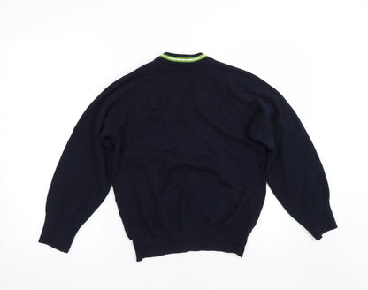 Charles Kirk Girls Blue   Pullover Jumper Size 8-9 Years