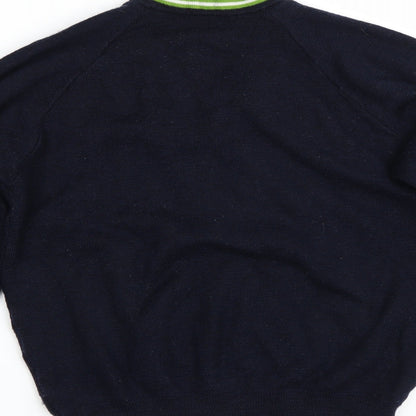 Charles Kirk Girls Blue   Pullover Jumper Size 8-9 Years