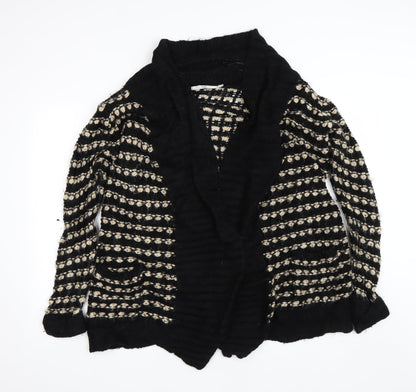 Womens UK Size L Isle Black Cardigan Jumper