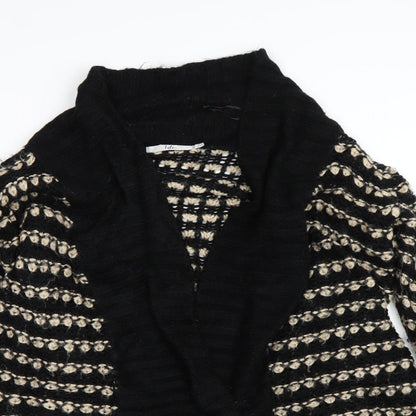 Womens UK Size L Isle Black Cardigan Jumper