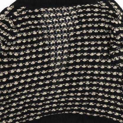 Womens UK Size L Isle Black Cardigan Jumper