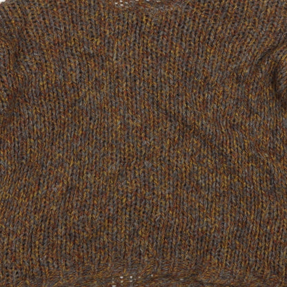 Womens UK Size M Preworn Brown Pullover Jumper