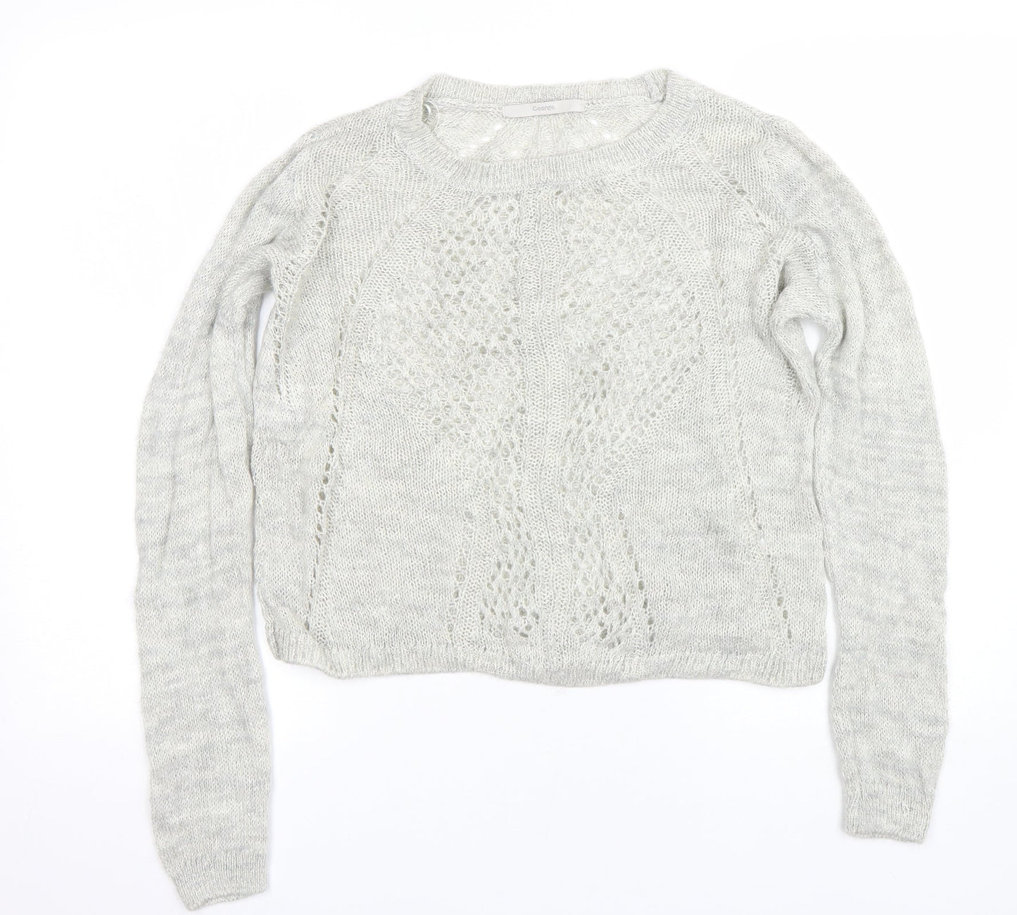 George Womens Grey   Pullover Jumper Size 12