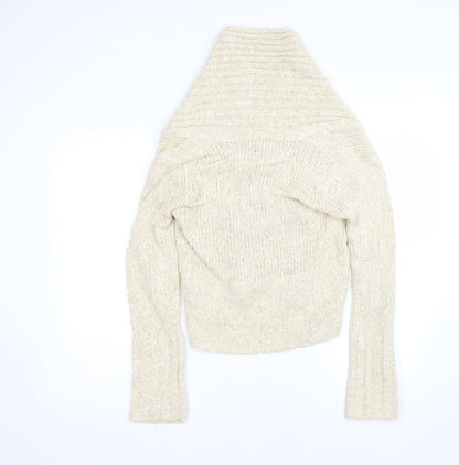 Womens UK Size 12 Wallis Beige Pullover Jumper