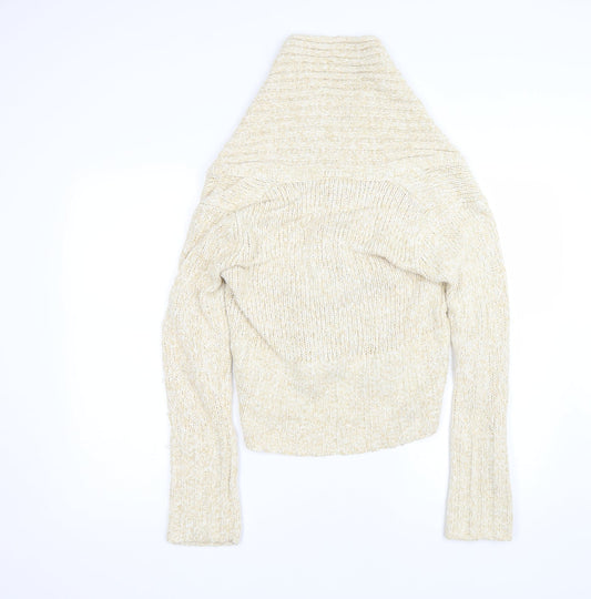Womens UK Size 12 Wallis Beige Pullover Jumper