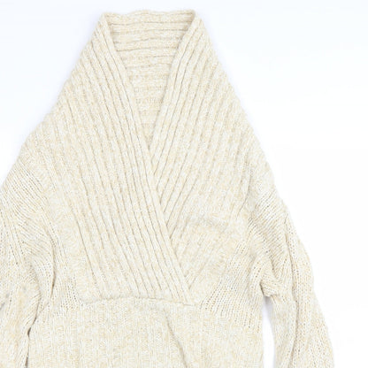Womens UK Size 12 Wallis Beige Pullover Jumper