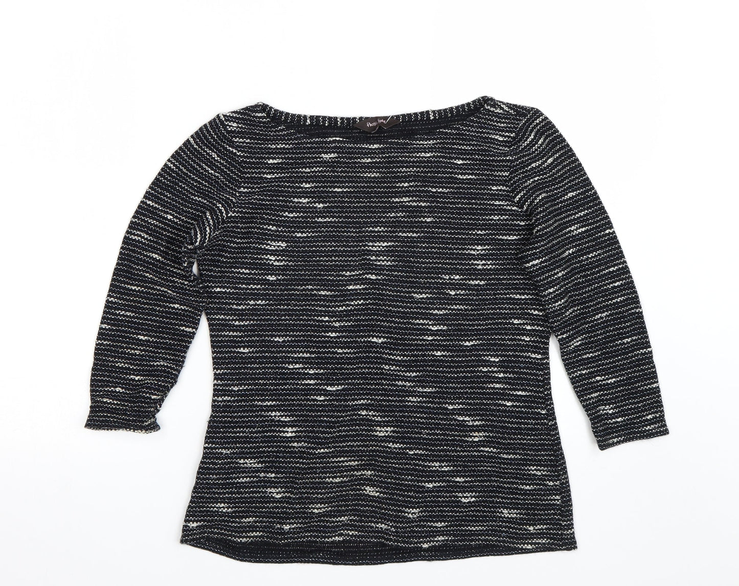 Womens UK Size 12 Phase Eight Black Pullover Jumper
