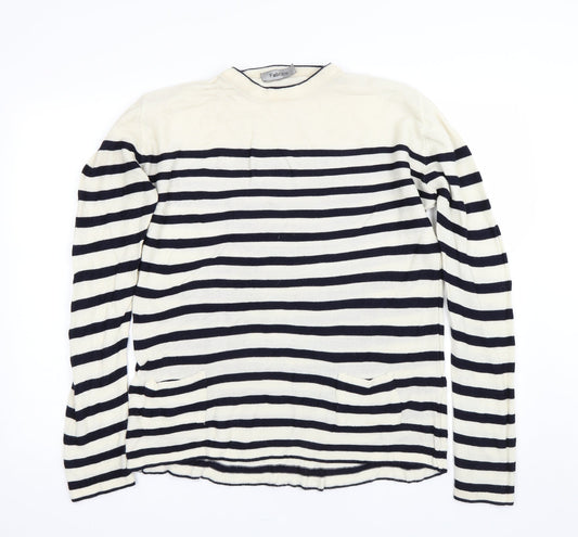 Womens UK Size L Fabrizio Beige Pullover Jumper