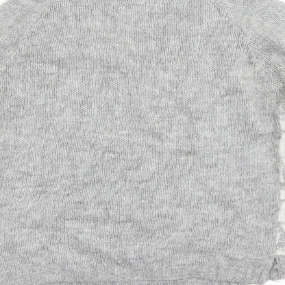 Womens UK Size 10 New Look Grey Pullover Jumper