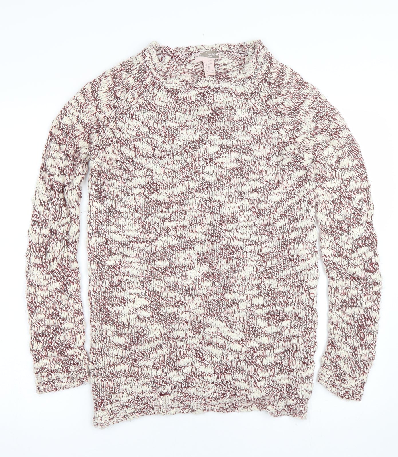 FOREVER 21 Womens Red   Pullover Jumper Size XS