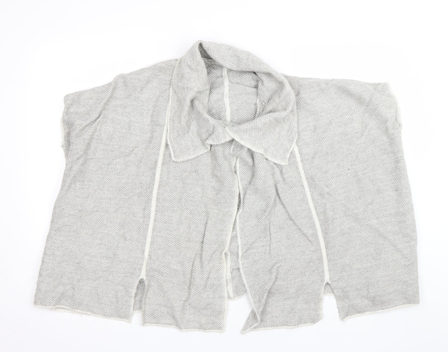 George Womens Grey   Wrap Jumper Size S  - Poncho
