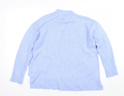M&S Womens Blue   Pullover Jumper Size M