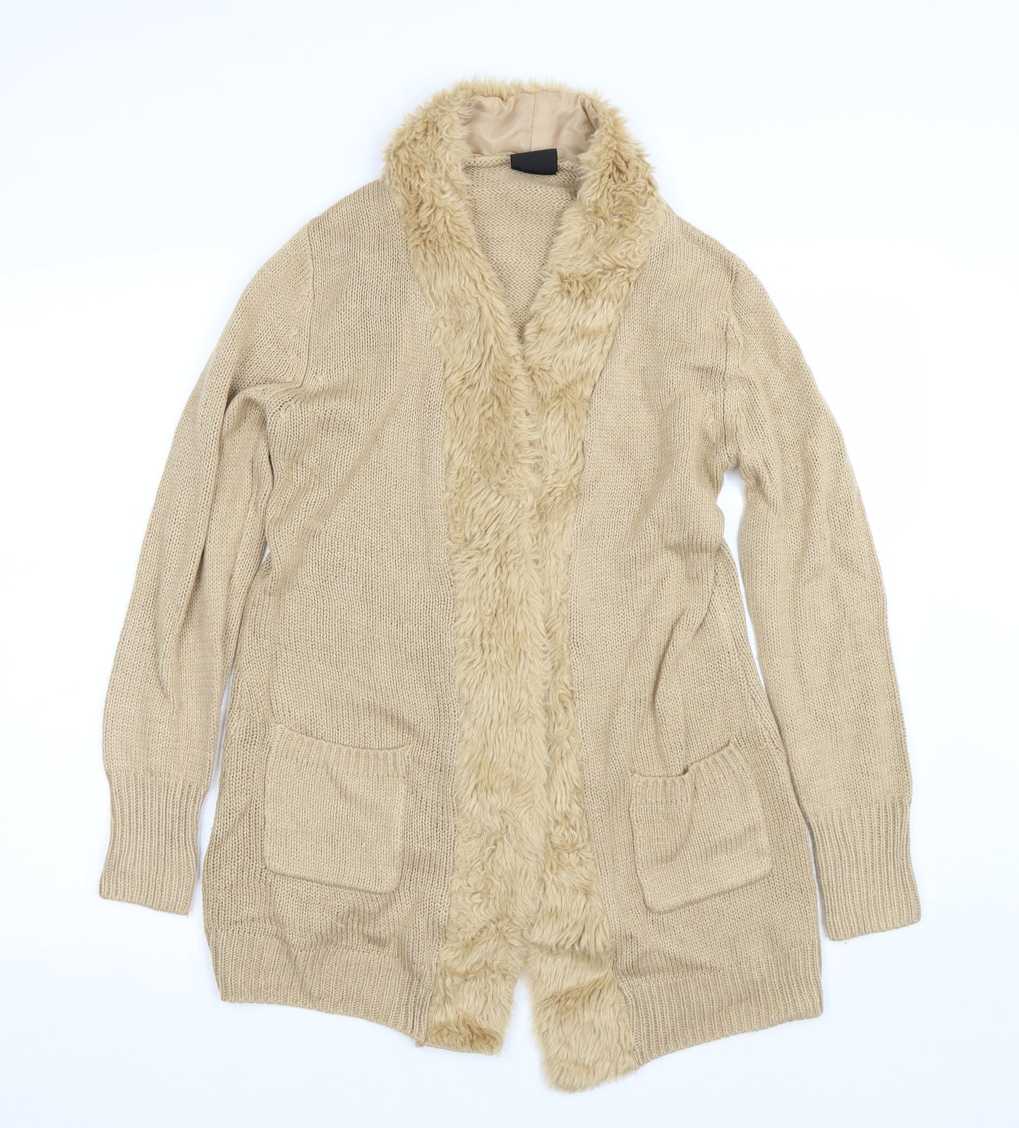 B you Womens Brown   Cardigan Jumper Size 8