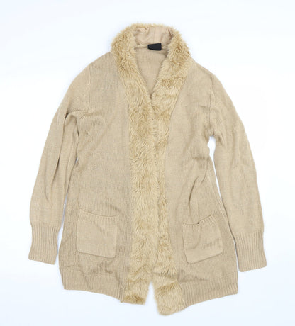 B you Womens Brown   Cardigan Jumper Size 8