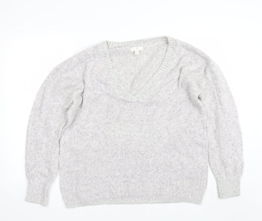 Womens UK Size M H&M Grey Pullover Jumper