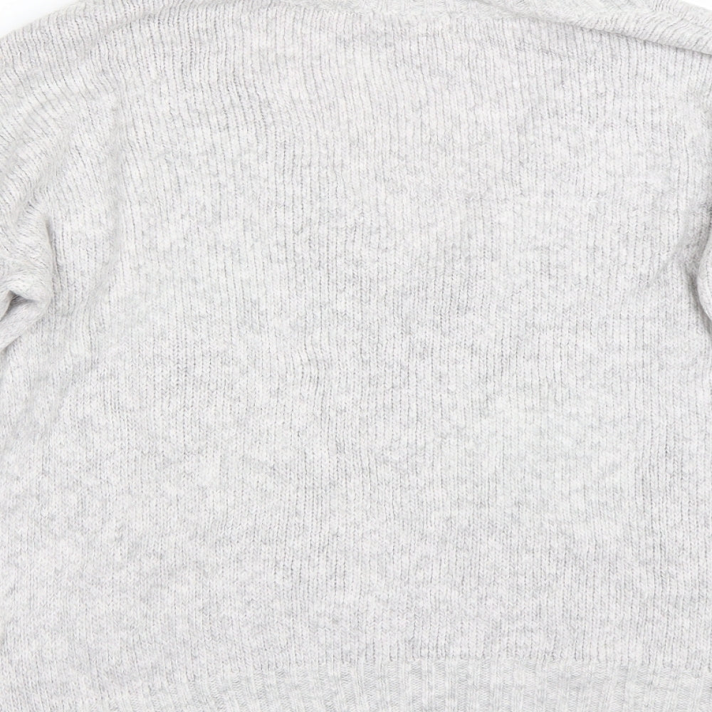 Womens UK Size M H&M Grey Pullover Jumper