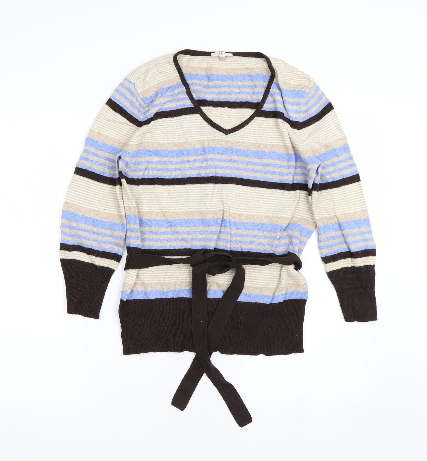 Womens UK Size M CC Multicoloured Pullover Jumper