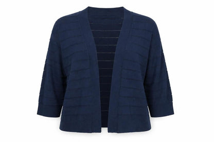 Tu Womens Blue Striped  Cape Jumper Size 18