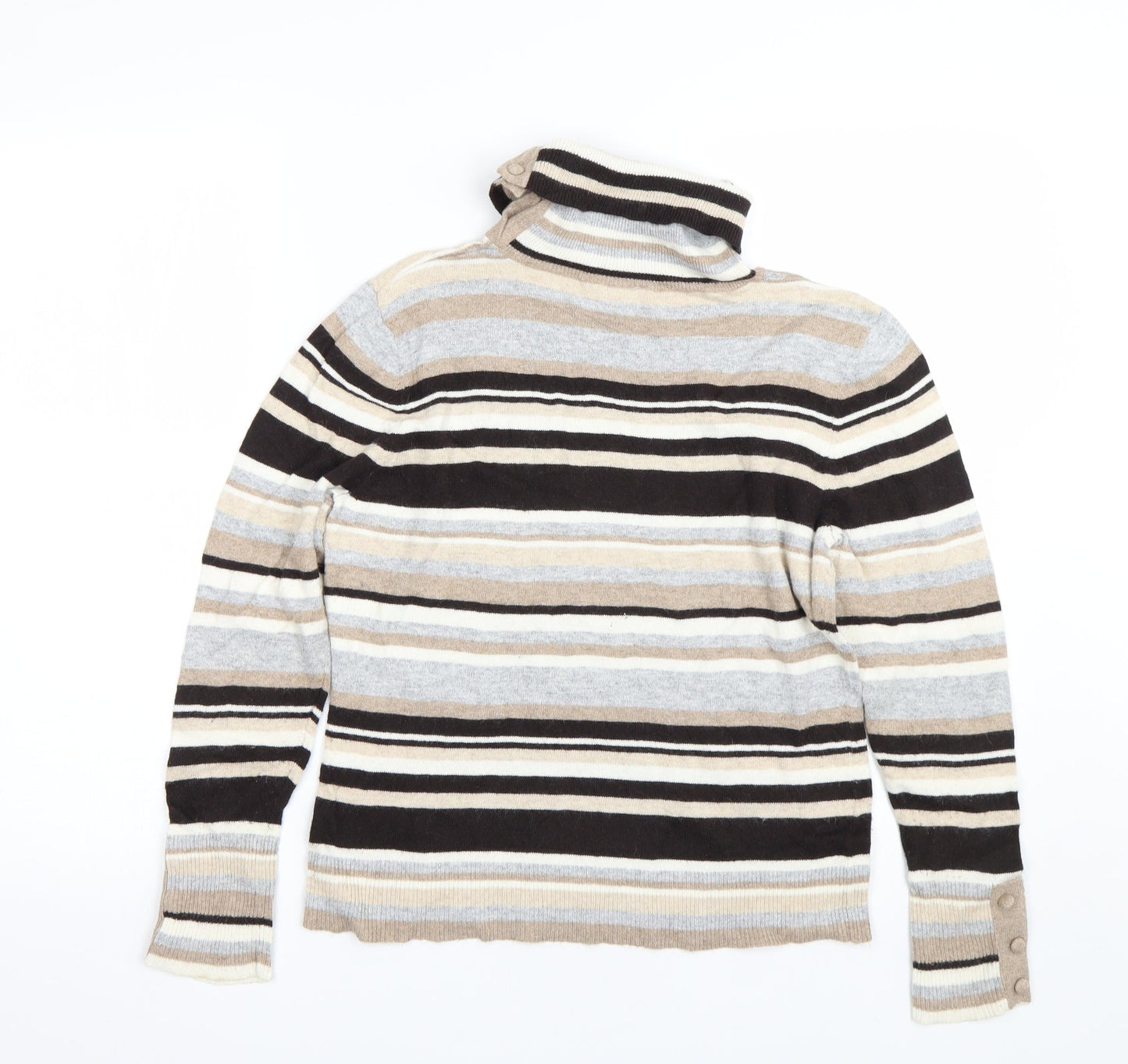 Womens UK Size M CC Beige Pullover Jumper