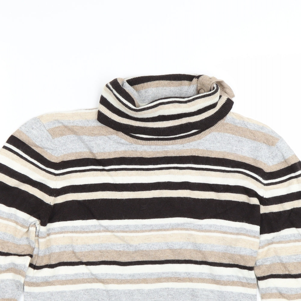 Womens UK Size M CC Beige Pullover Jumper