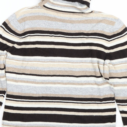 Womens UK Size M CC Beige Pullover Jumper