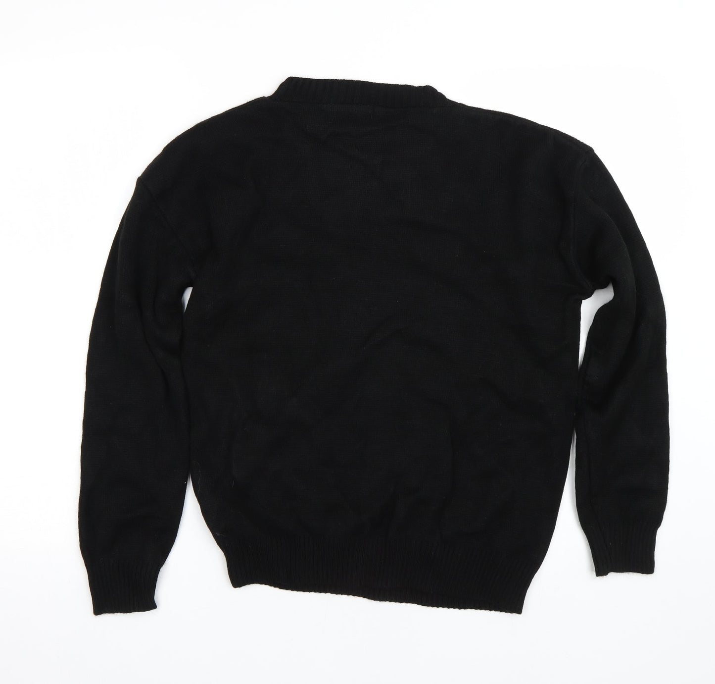 Womens UK Size M Oyisis Black Pullover Jumper