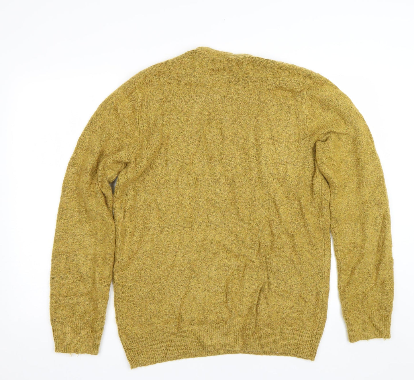 Womens UK Size 2XL M&S Yellow Pullover Jumper
