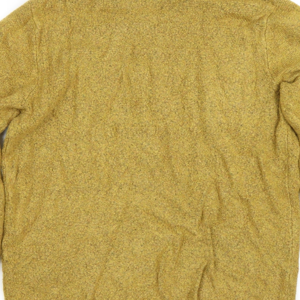 Womens UK Size 2XL M&S Yellow Pullover Jumper