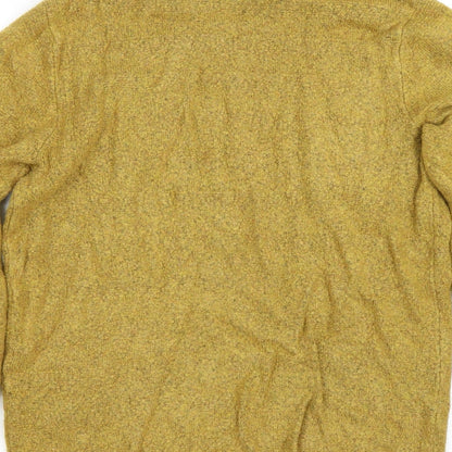 Womens UK Size 2XL M&S Yellow Pullover Jumper