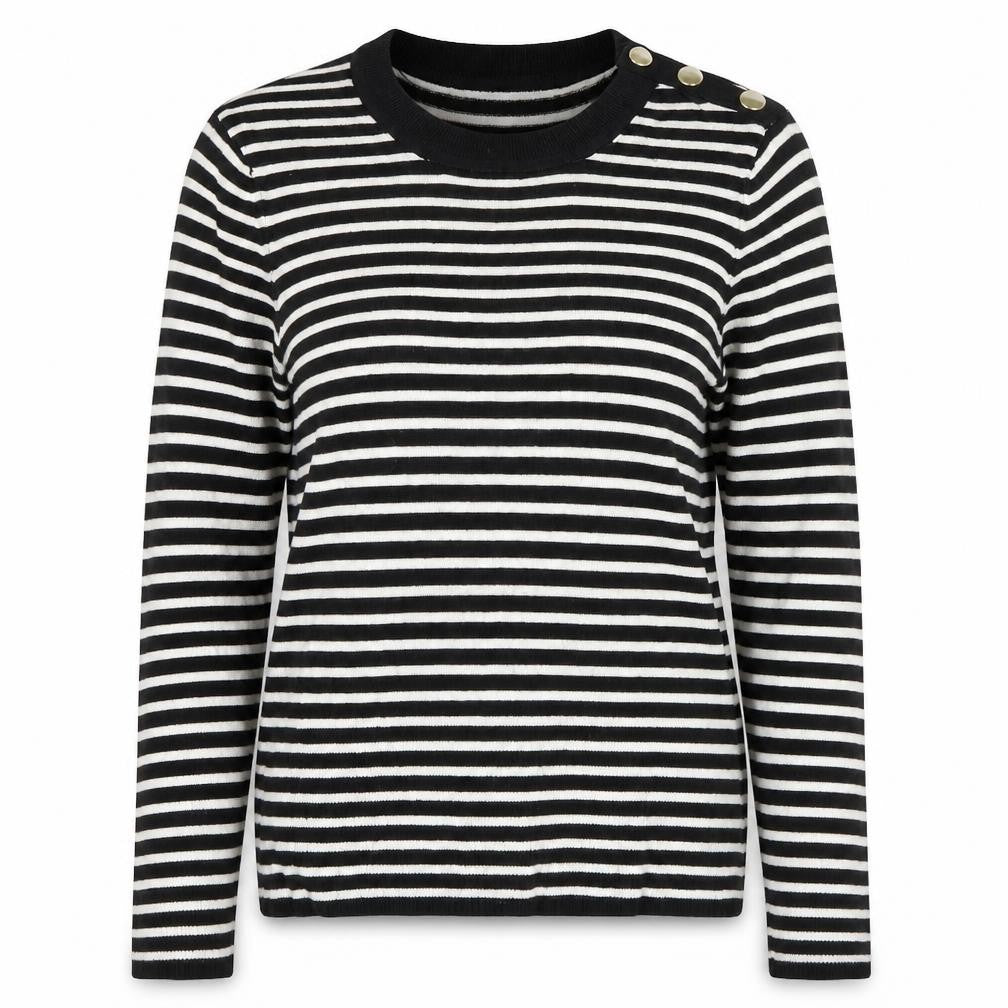 Womens UK Size M H&M Black Pullover Jumper