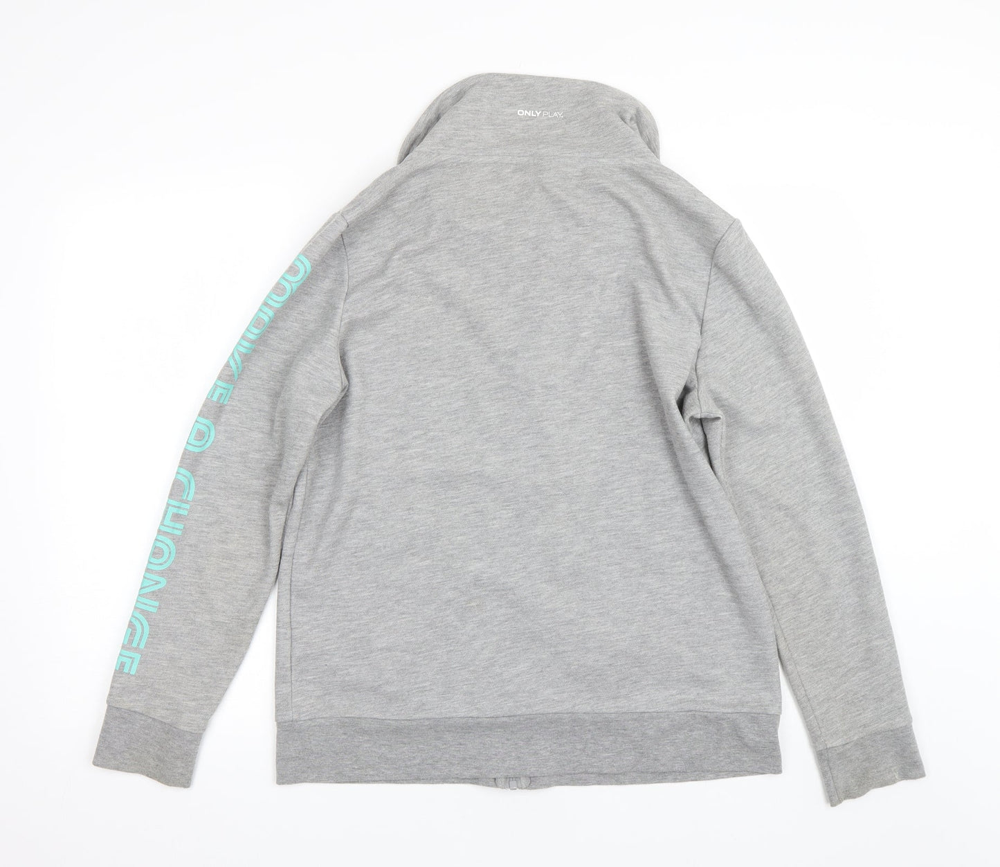Only play Mens Grey   Full Zip Sweatshirt Size XL