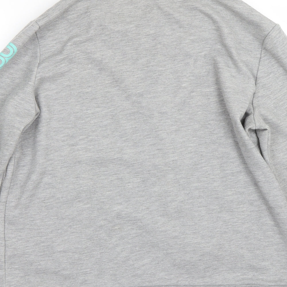 Only play Mens Grey   Full Zip Sweatshirt Size XL