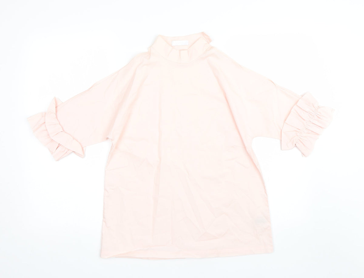 2nd Day Womens Pink   Basic Blouse Size S