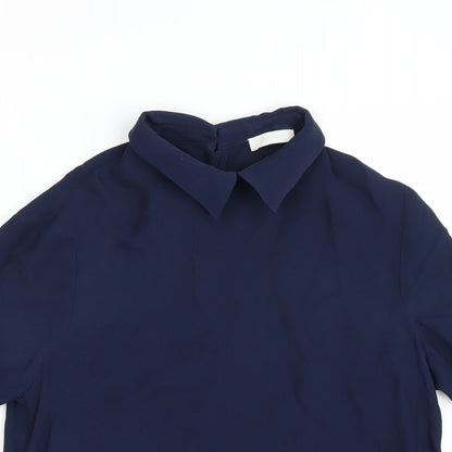 2nd Day Womens Blue   Basic Blouse Size 6