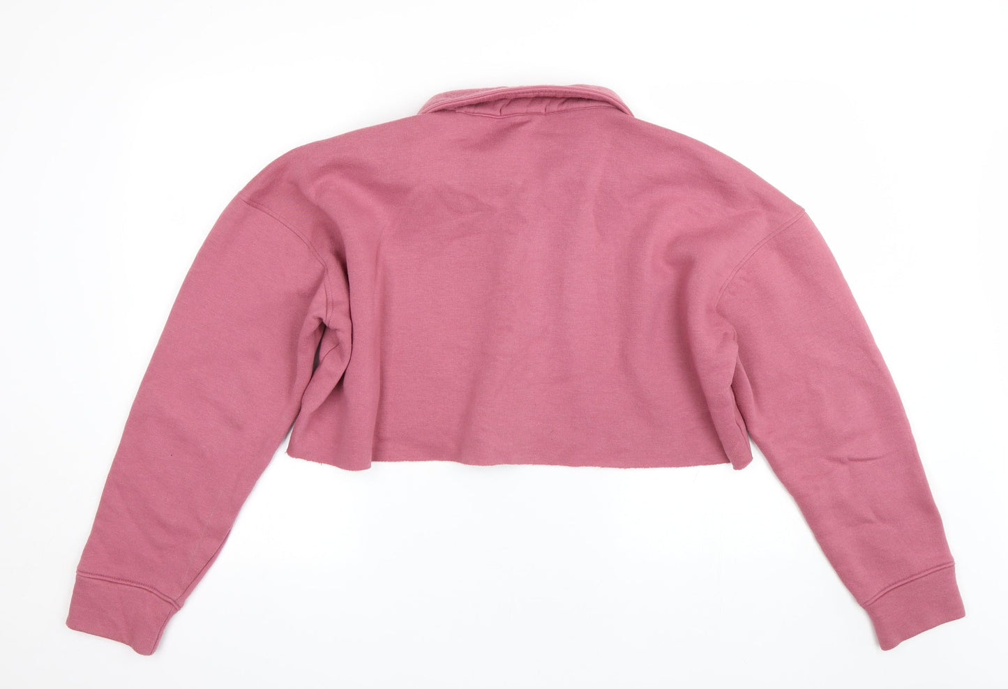 Womens UK Size 12 Missguided Pink Cape Jumper