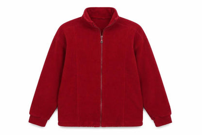 St Michael Womens Red Full Zip Sweatshirt Size 14