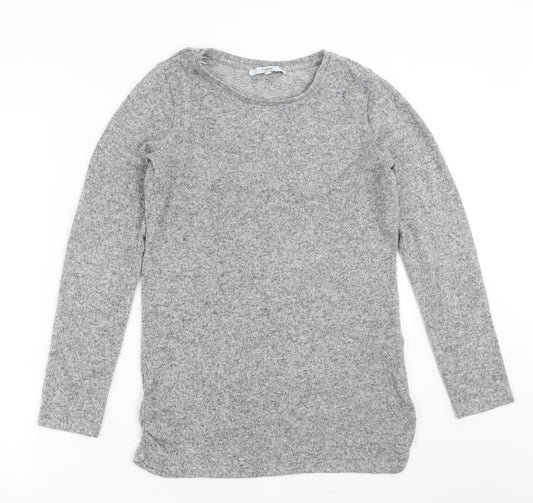 Womens UK Size 10 NEXT Grey Pullover Jumper
