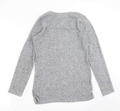 Womens UK Size 10 NEXT Grey Pullover Jumper
