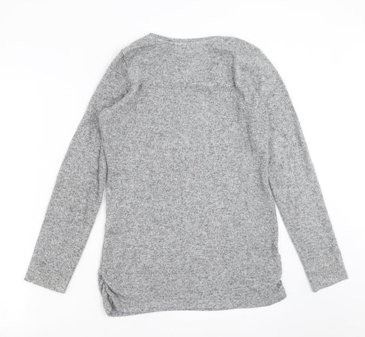 Womens UK Size 10 NEXT Grey Pullover Jumper