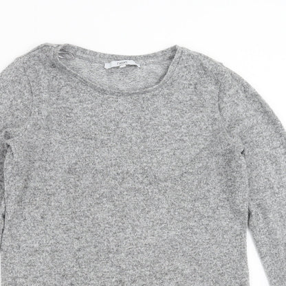 Womens UK Size 10 NEXT Grey Pullover Jumper