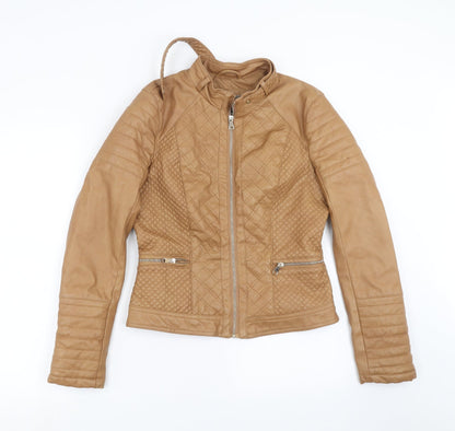 Womens UK Size M CI SONO Brown Jacket